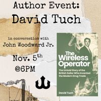 Author Event: David Tuch in conversation with Professor John Woodward Jr thumbnail