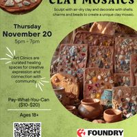 Art Clinic: Clay Mosaics thumbnail
