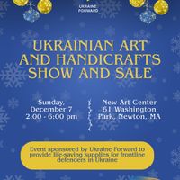 Ukrainian Art & Handicrafts Show and Sale thumbnail