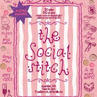 The Social Stitch: Sustainable Crafting, Workshops, Clothing Swap, and more! thumbnail