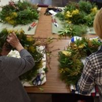 Holiday Wreath Making with Bluebird Bouquets thumbnail