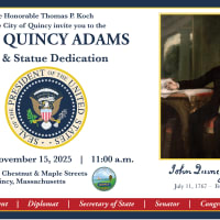John Quincy Adams Park And Statue Dedication thumbnail