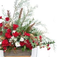 Winter Holiday Floral Arrangement thumbnail
