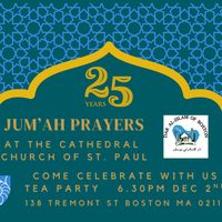 Celebrate with us - 25 yrs of Jum'ah Prayers at the Cathedral thumbnail