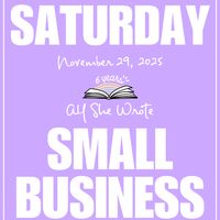 Small Business Saturday at All She Wrote Books thumbnail