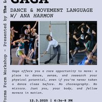 Gaga Workshop (Dance & Movement Language) thumbnail