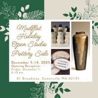Mudflat Holiday Open Studio & Pottery Sale  thumbnail