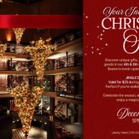 "Christmas Stroll" at The Liberty Hotel thumbnail