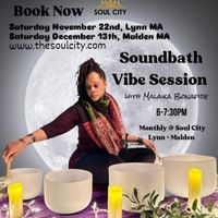 Sound Bath Vibe Session (Malden MA) thumbnail