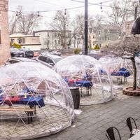 Heated Igloos at Sam Adams Brewery thumbnail