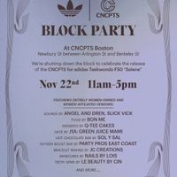 CNCPTS x adidas Block Party thumbnail