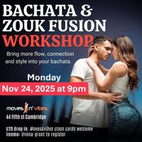 Bachata and Zouk Fusion Workshop thumbnail