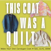 All Well Cardigan Coat - Saturday Sew-Along thumbnail