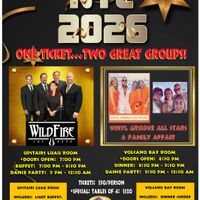 NYE PARTY FEATURING WILDFIRE AND VINYL GROOVE ALL STARS & FAMILY AFFAIR thumbnail