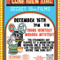 Celluloid Confidential: December Wintery Murder Mystery thumbnail