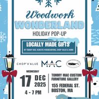 The Tommy Mac Custom Furniture Gallery Invites Guests to Shop Local at its Woodwork Wonderland Holiday Pop-Up thumbnail
