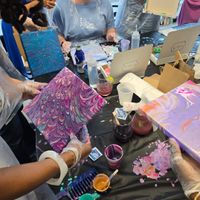 Sip&Paint #pourart @Trillium Brewing + FREE 2pc coaster  thumbnail