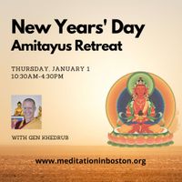 New Year's Day: Amitayus Retreat thumbnail