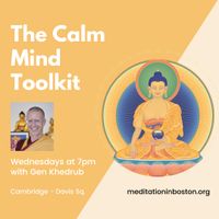The Calm Mind Toolkit - Wednesday 7pm meditation class thumbnail