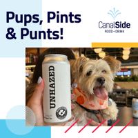 Pups + Pints at CanalSide Food + Drink thumbnail