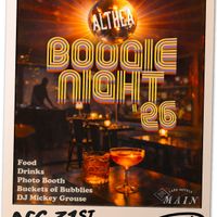 New Year's Eve @ Althea: Boogie Night '26 thumbnail