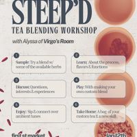 Steep'd: Tea Blending Workshop with Virgo's Room thumbnail