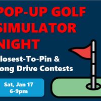 Golf Simulator Pop-Up @Medford Brewing Co thumbnail