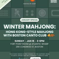 Winter Mahjong Series: January Session thumbnail