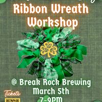 St Patrick's Day Ribbon Wreath Workshop thumbnail