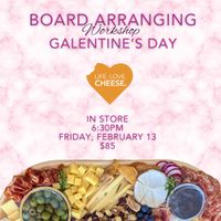 Galentine's Day Grazing Board Arranging Workshop thumbnail