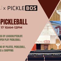 Pilates, Pickleball + Shopping at PickleBOS thumbnail