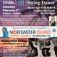 19-Piece Compaq Big Band w/ Vocalist Elizabeth Embser at Greater Boston Vintage Society USO Swing Dance thumbnail