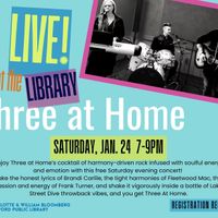 Free Concert with Three at Home thumbnail
