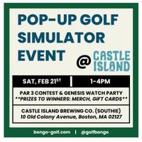 Golf Simulator Pop-Up @ Castle Island (Southie) thumbnail