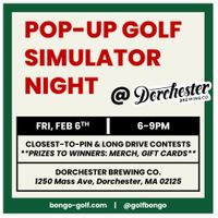 Golf Simulator Pop-Up @ Dorchester Brewing thumbnail