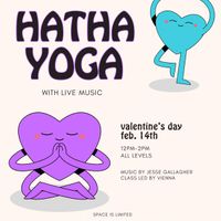 Valentine's Hatha Yoga with Live Music thumbnail