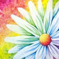 Paint Day: Rainbow Daisy thumbnail