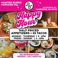 Painted Burro Harvard Square- Happy Hour Deals! thumbnail