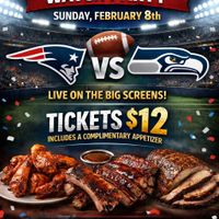 Super Bowl Watch Party: Patriots vs Seahawks thumbnail