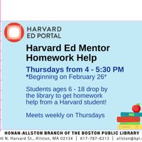 Harvard Ed Portal Homework Help thumbnail