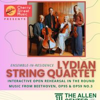 Lydian String Quartet- Open Rehearsal #3 thumbnail