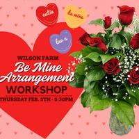 "Be Mine" Floral Arrangement Workshop thumbnail