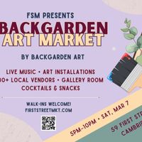 Backgarden Art at First Street Market thumbnail
