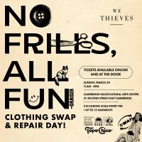 No Frills All Fun Clothing Swap and Repair Day thumbnail