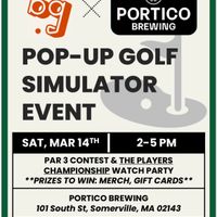 Golf Simulator Pop-Up @ Portico Brewing thumbnail