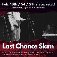 Open Mic ft. LAST CHANCE SLAM! thumbnail
