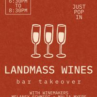 Landmass Wine Takeover at nathálie wine bar thumbnail