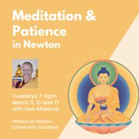 Meditation, Patience & Buddhist Psychology thumbnail