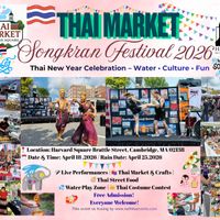 THAI MARKET – HARVARD SQUARE Songkran Festival 2026 thumbnail