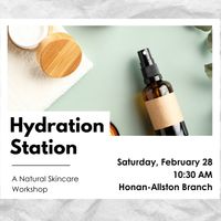 Hydration Station - A Natural Skincare Workshop thumbnail